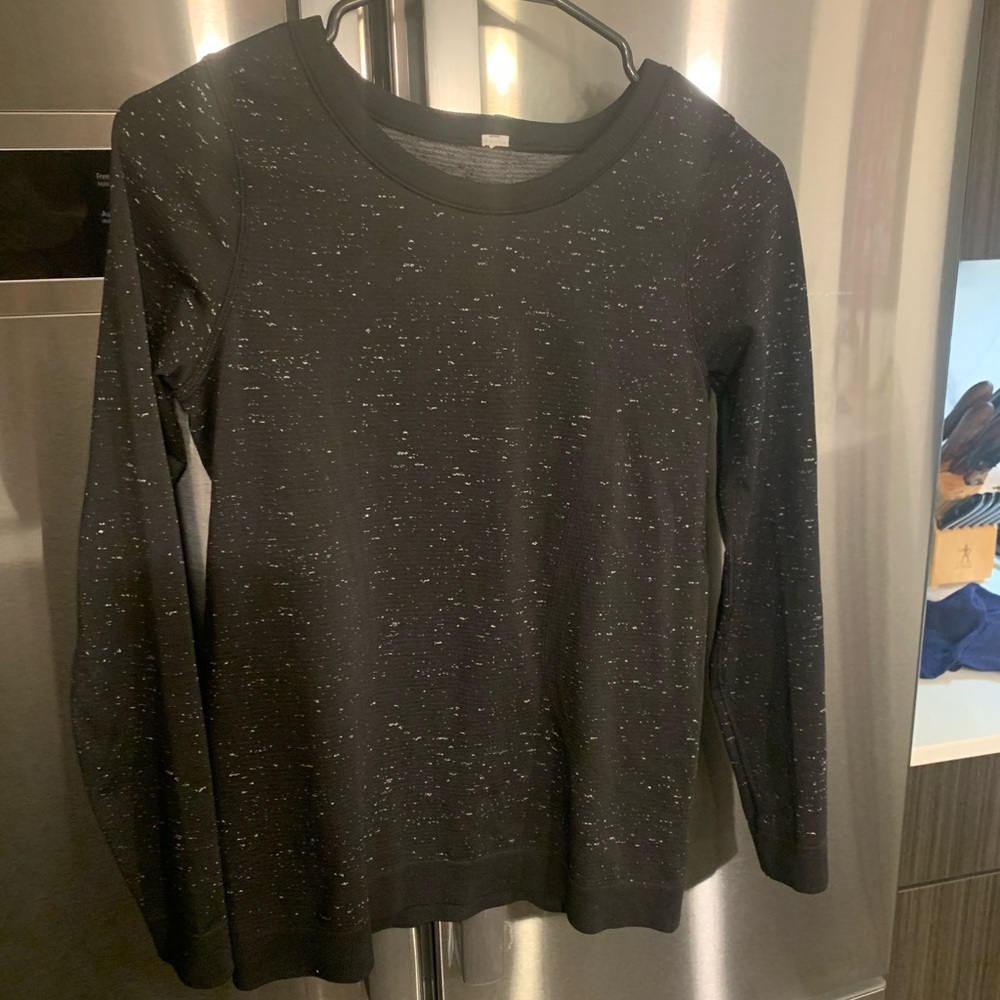 Lululemon Swiftly Breathe Black/White Longsleeve